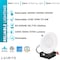 Luxrite 10 Inch Commercial LED Recessed Downlight 3 CCT Selectable 22/29/37.5W 2300/3000/3700LM Dimmable LR23960-1PK - alternate 4